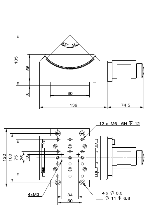 Motorized Goniometer