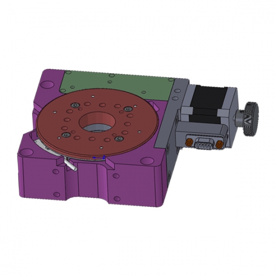 Closed-Loop Motorized Rotary Stage